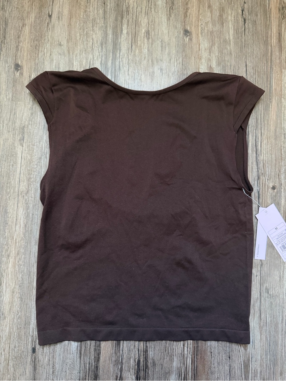 Target Women's Short Sleeve Tee in Dark Brown